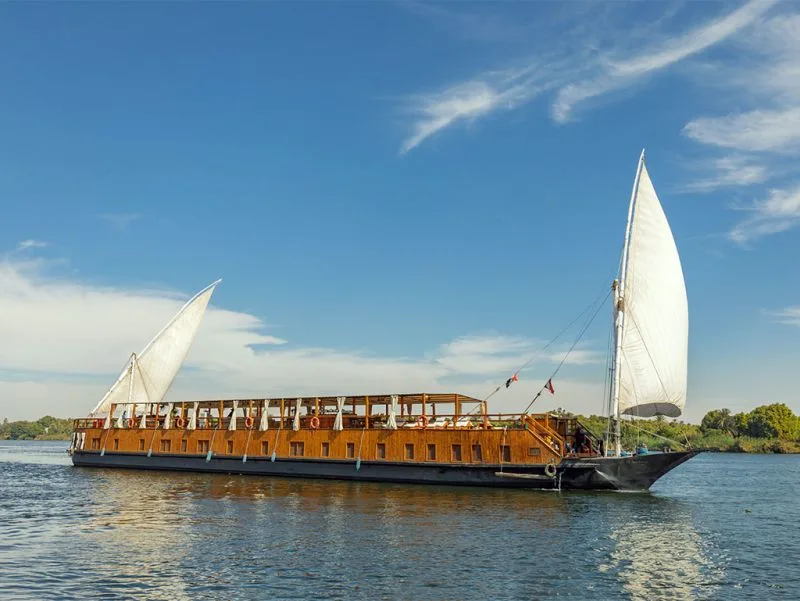 Nuun Dahabeya/ Nuut Dahabeya zwischen Assuan und Luxor